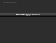 Tablet Screenshot of naturessime.com
